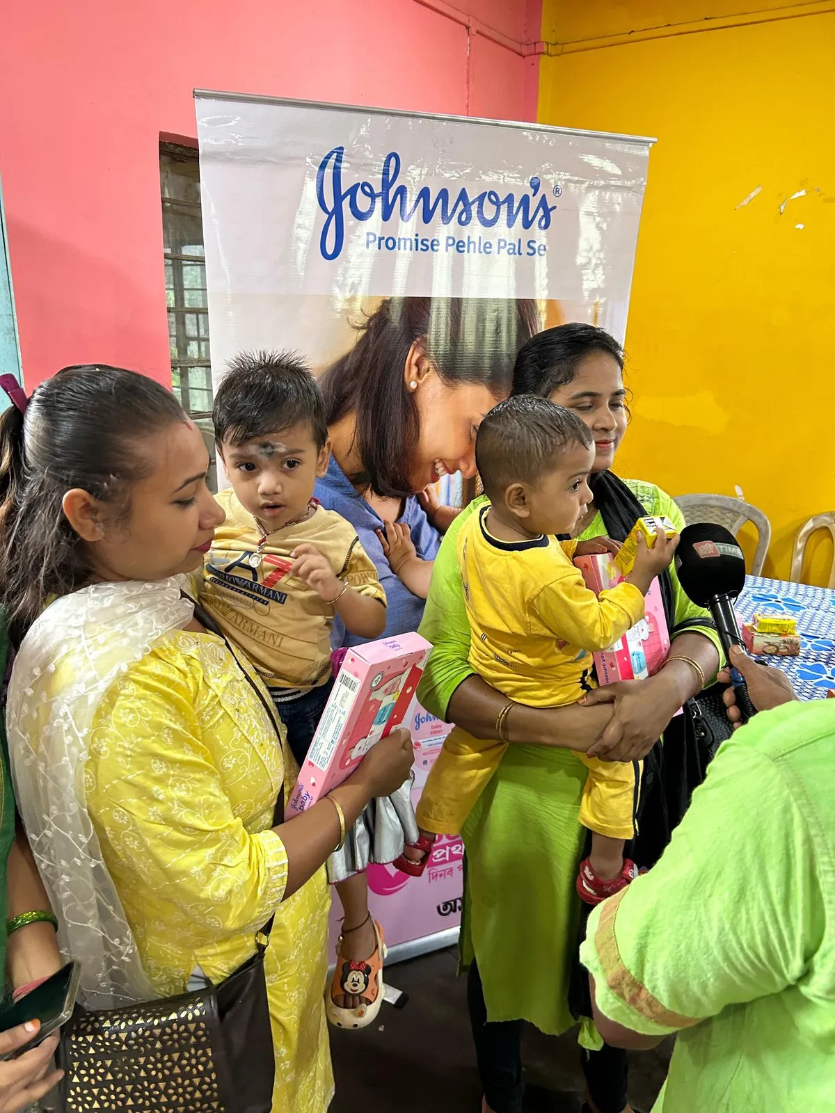 Johnson's Baby & Pratidin Media Group Organize Newborn Care Program in Amingaon  